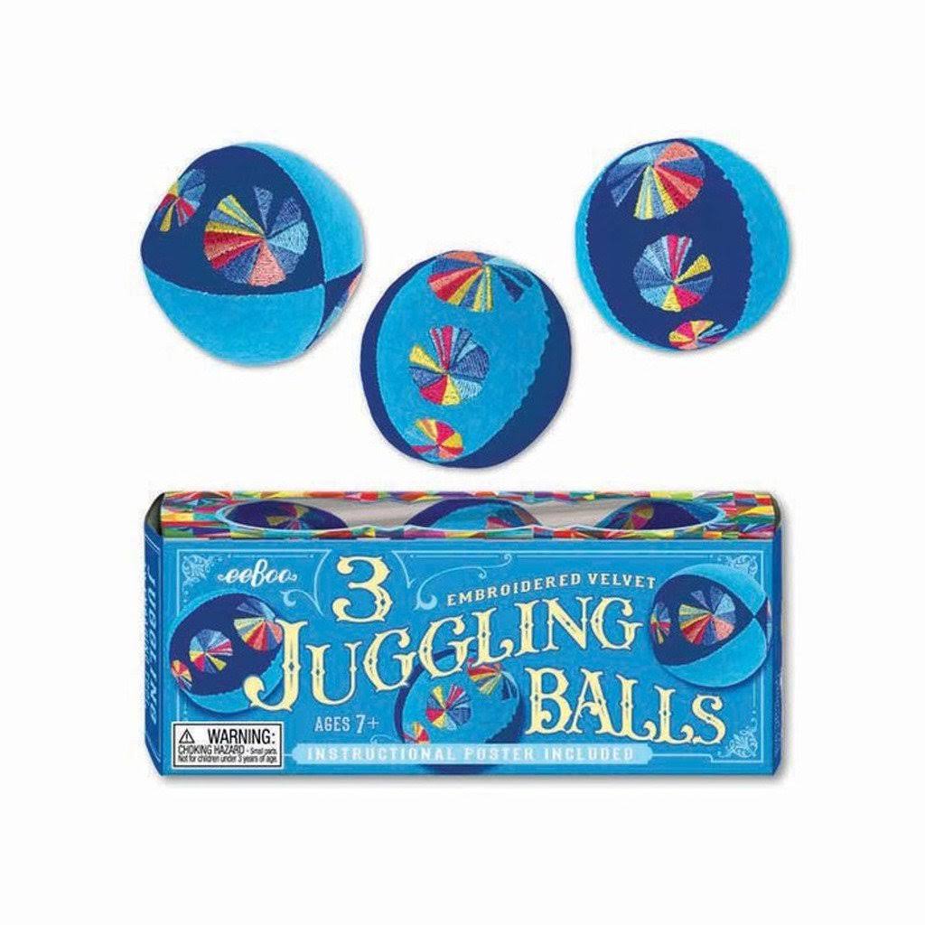 eeBoo Blue Juggling Balls