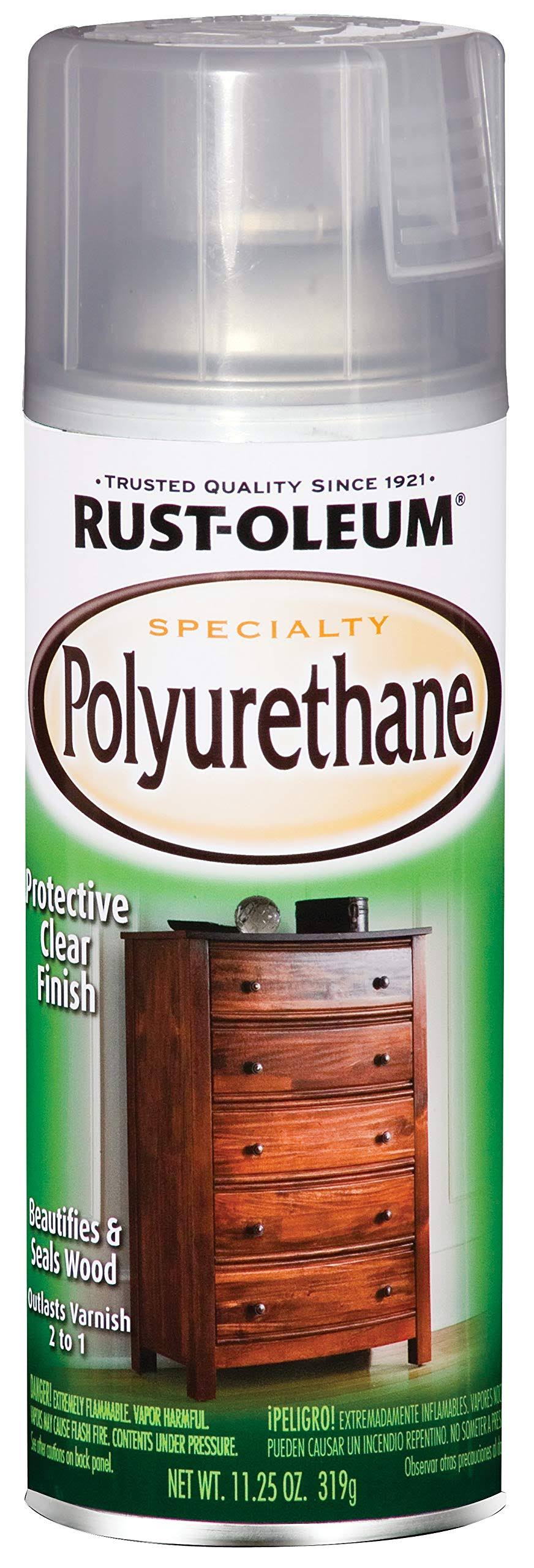 Rust-Oleum 7870830 Polyurethane Spray - Gloss, 11.25oz