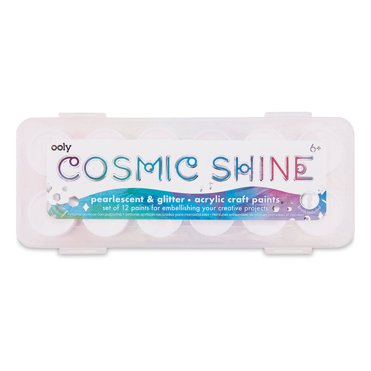 Ooly Cosmic Shine Acrylic Craft Paint Set