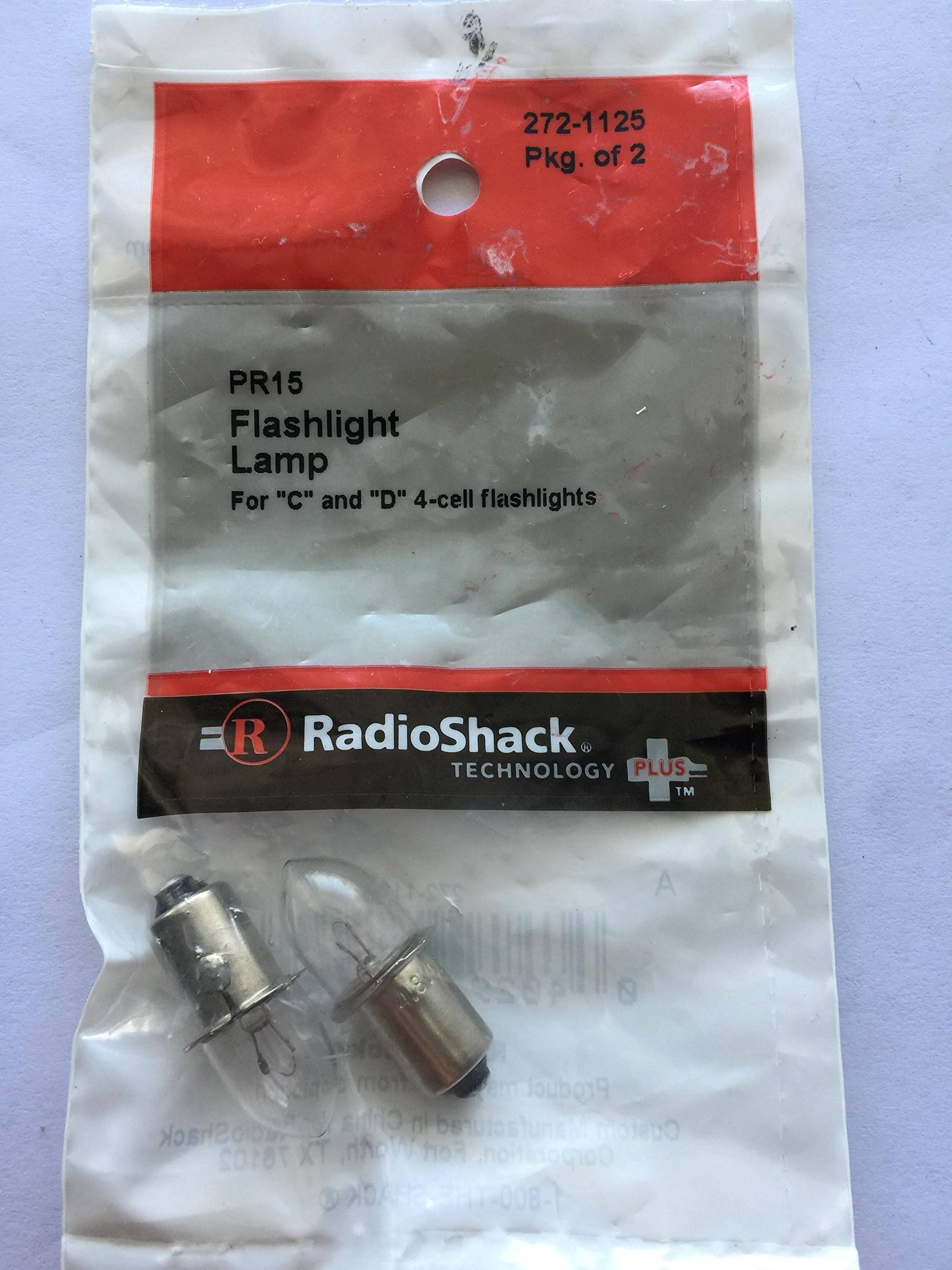 RadioShack 2721125 4.8V 500mA Replacement Flashlight Bulb (2-Pack)