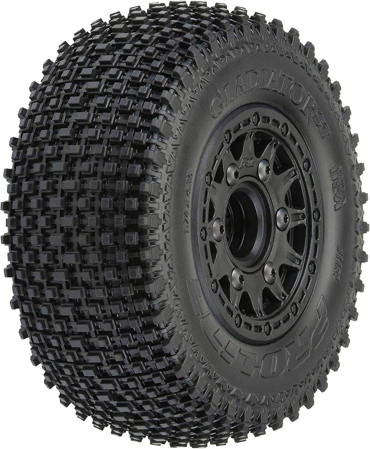 Proline Gladiator SC 2.2/3.0 M2 Tyres RAID 6x30 Wheels BK