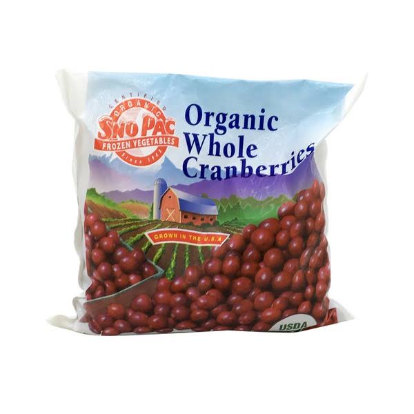 Sno Pac Organic Whole Cranberries - 8 oz