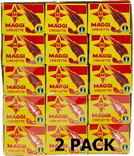 Maggi Crevette/Shrimp Two (2) Packages 120 x 10g
