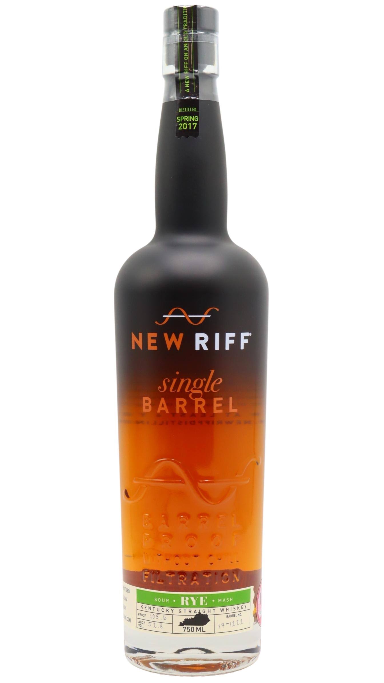 New Riff Single Barrel Rye #2 750ml
