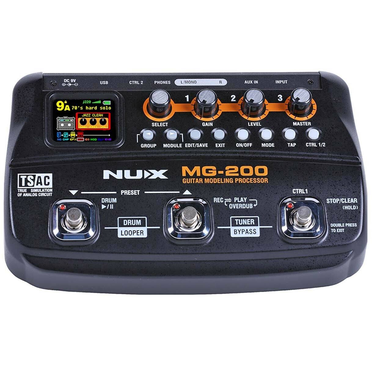 NUX MG 200 Guitar Multi-Effects Processor