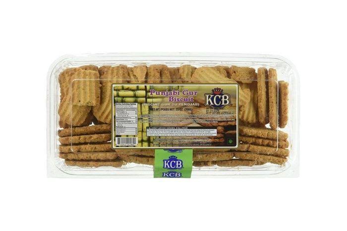 KCB Punjabi Gur Biscuit - 700 Grams - Patel Brothers - Delivered by Mercato