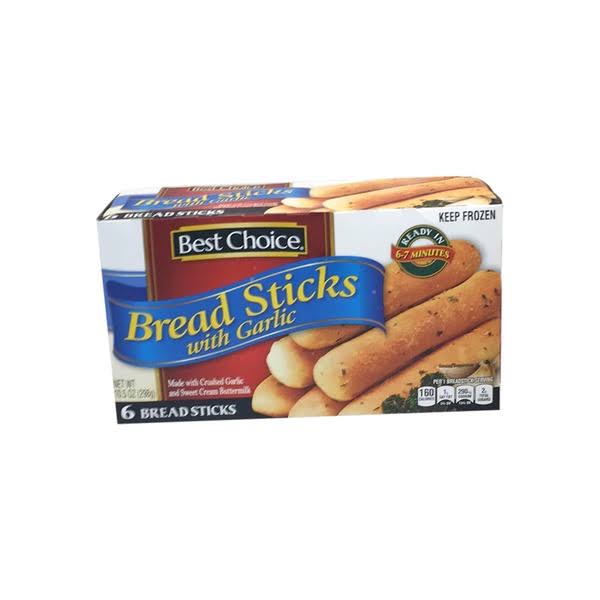 Best Choice Bread Sticks with Garlic - 10.5 oz