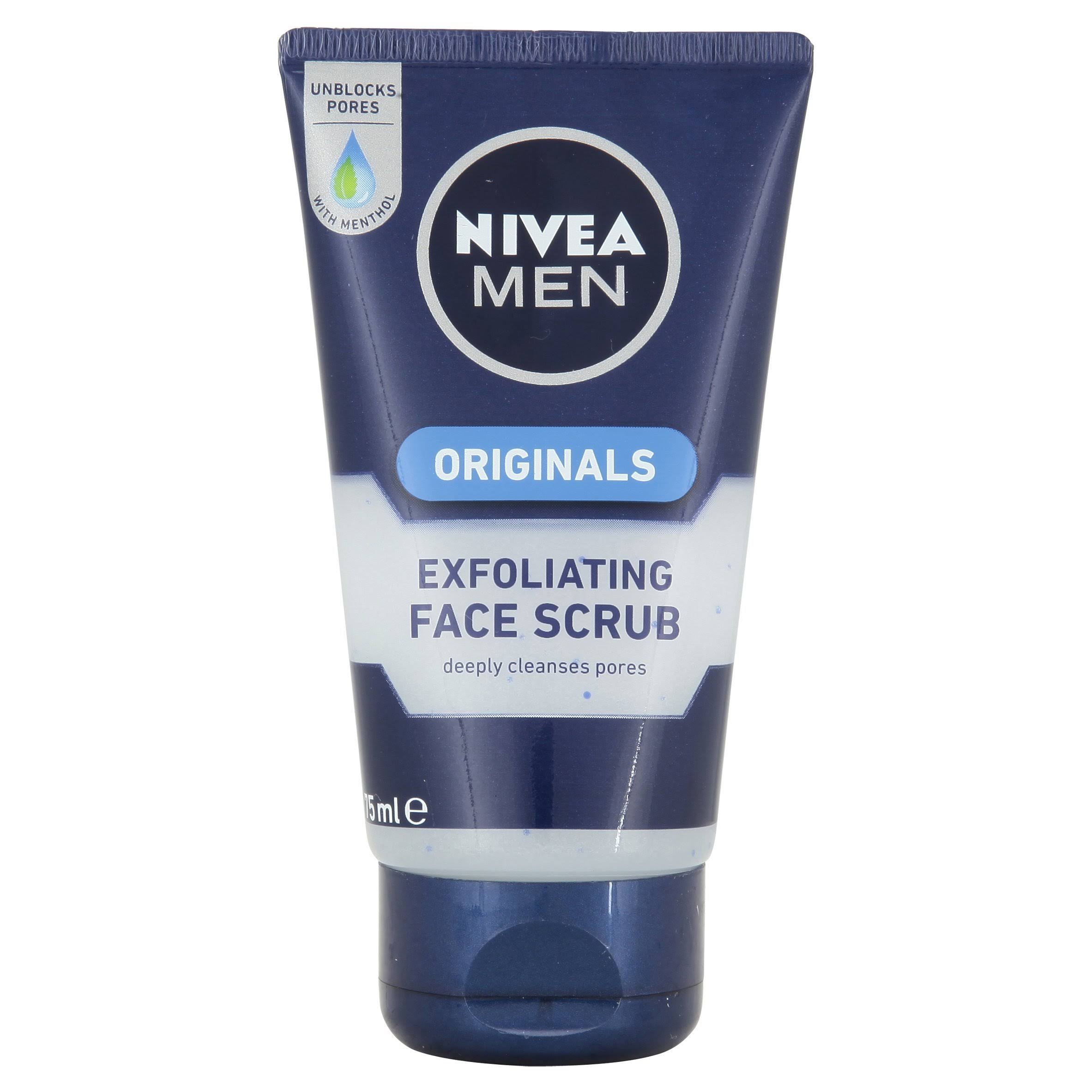 Nivea Men Originals Exfoliating Face Scrub - 75ml