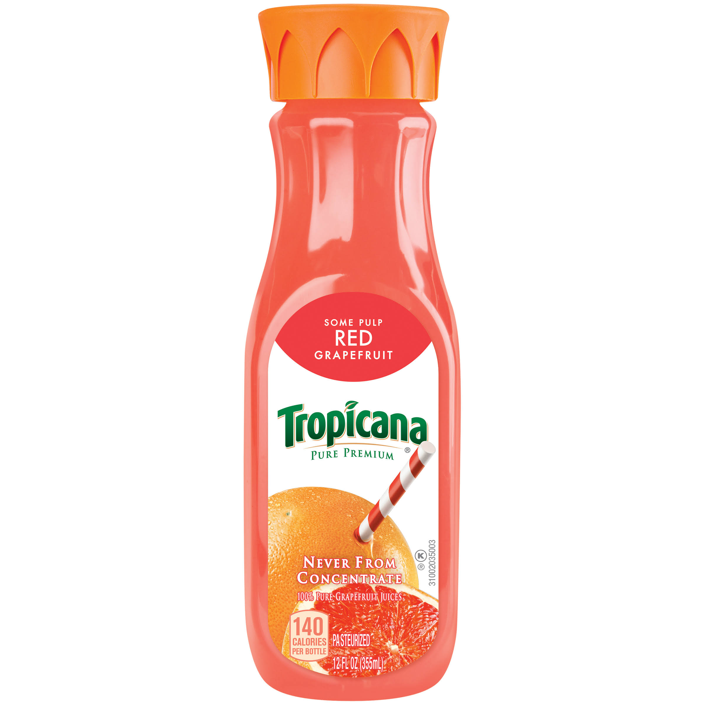 Tropicana Ruby Red 100% Grapefruit Juice - 12 fl oz bottle