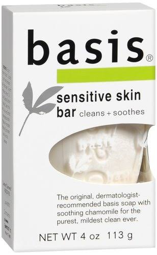 Basis Sensitive Skin Bar Soap - 4oz