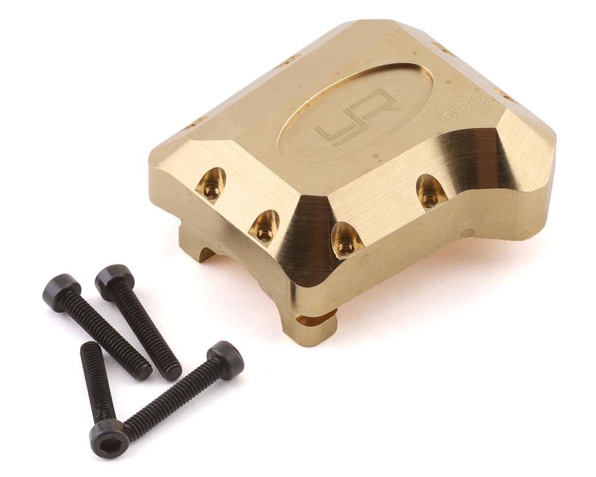 Yeah Racing Brass Diff Cover 59g for Traxxas TRX-4 #TRX4-041