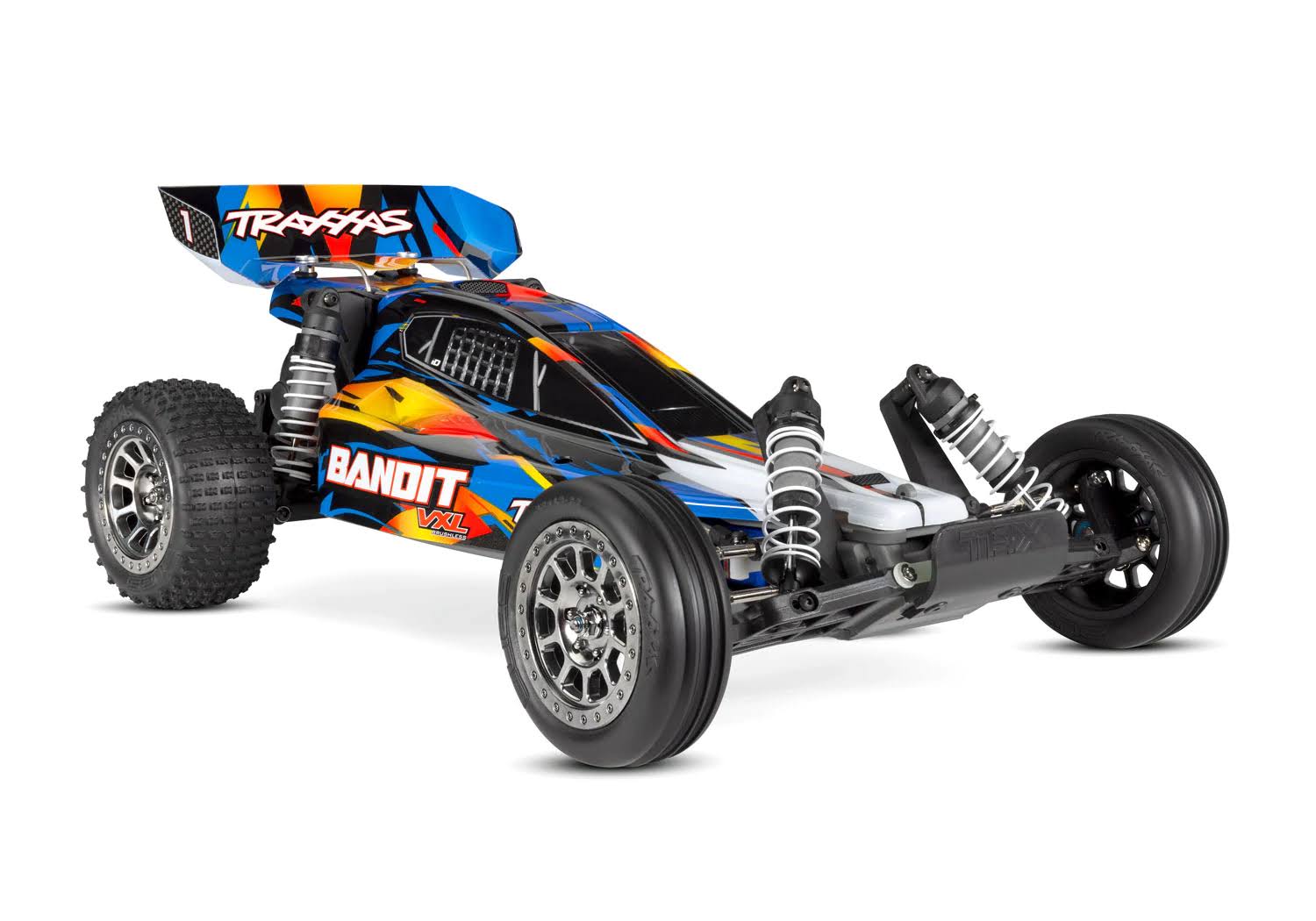Traxxas Bandit 1/10 VXL 2WD Brushless RC Buggy Purple 24076-74