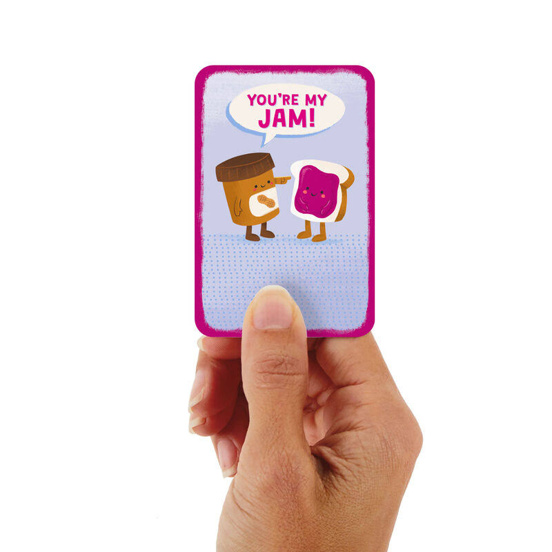 Hallmark Thinking of You Card, 3.25" Mini You're My Jam Blank Card