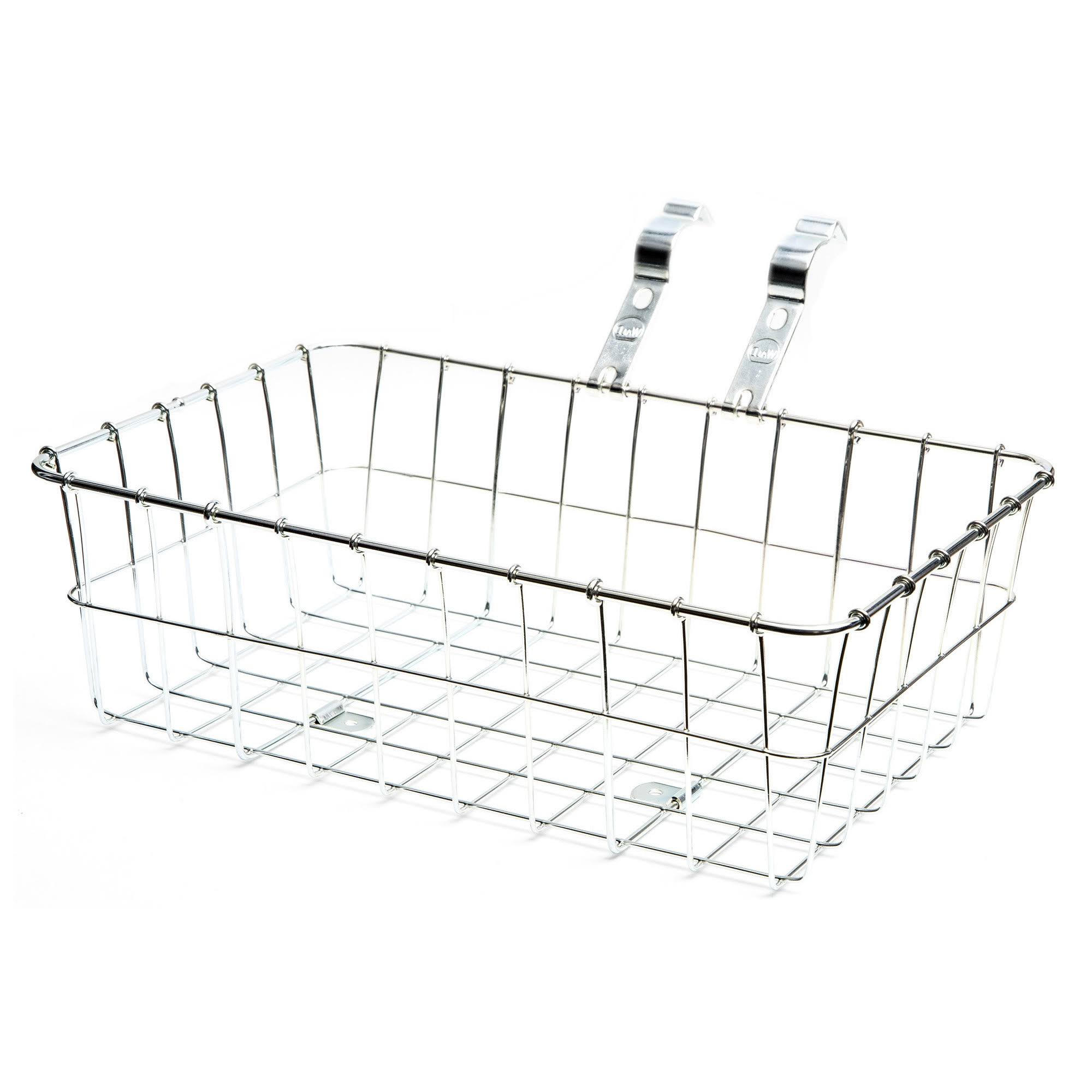 Wald 1372 Standard Basket with Multifit Braces Silver - Small (15 x 10 x 5)