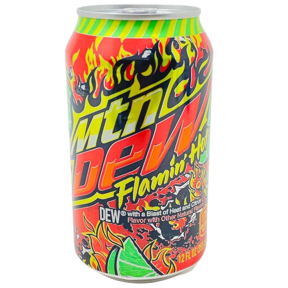 Mountain Dew Flamin Hot Soda