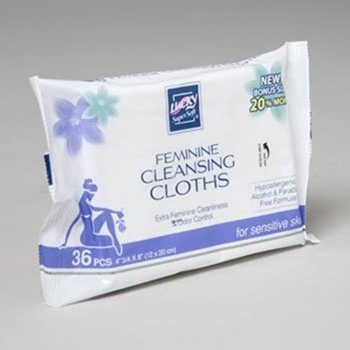 Feminine Cleansing Wipes - Pack of 36