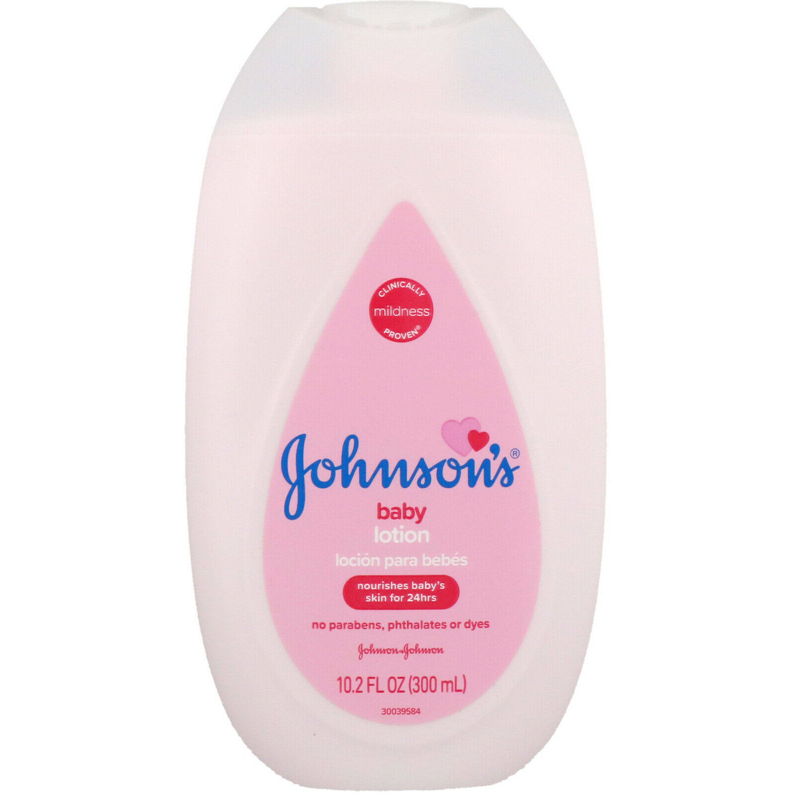 Johnson & Johnson, Baby Lotion, 10.2 FL oz (300 ml)