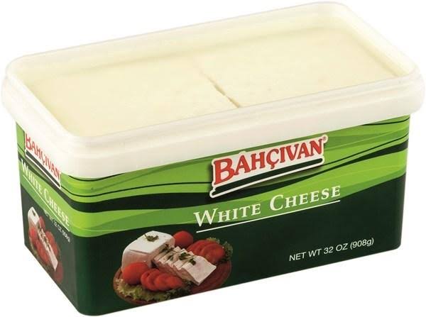 Bahcivan Full Fat Turkish White Cheese Cow Feta in Brine 908gr