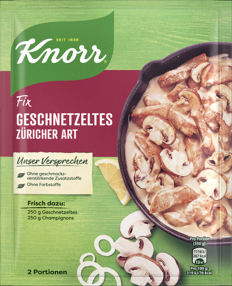Knorr Fix Meat Zurich Style
