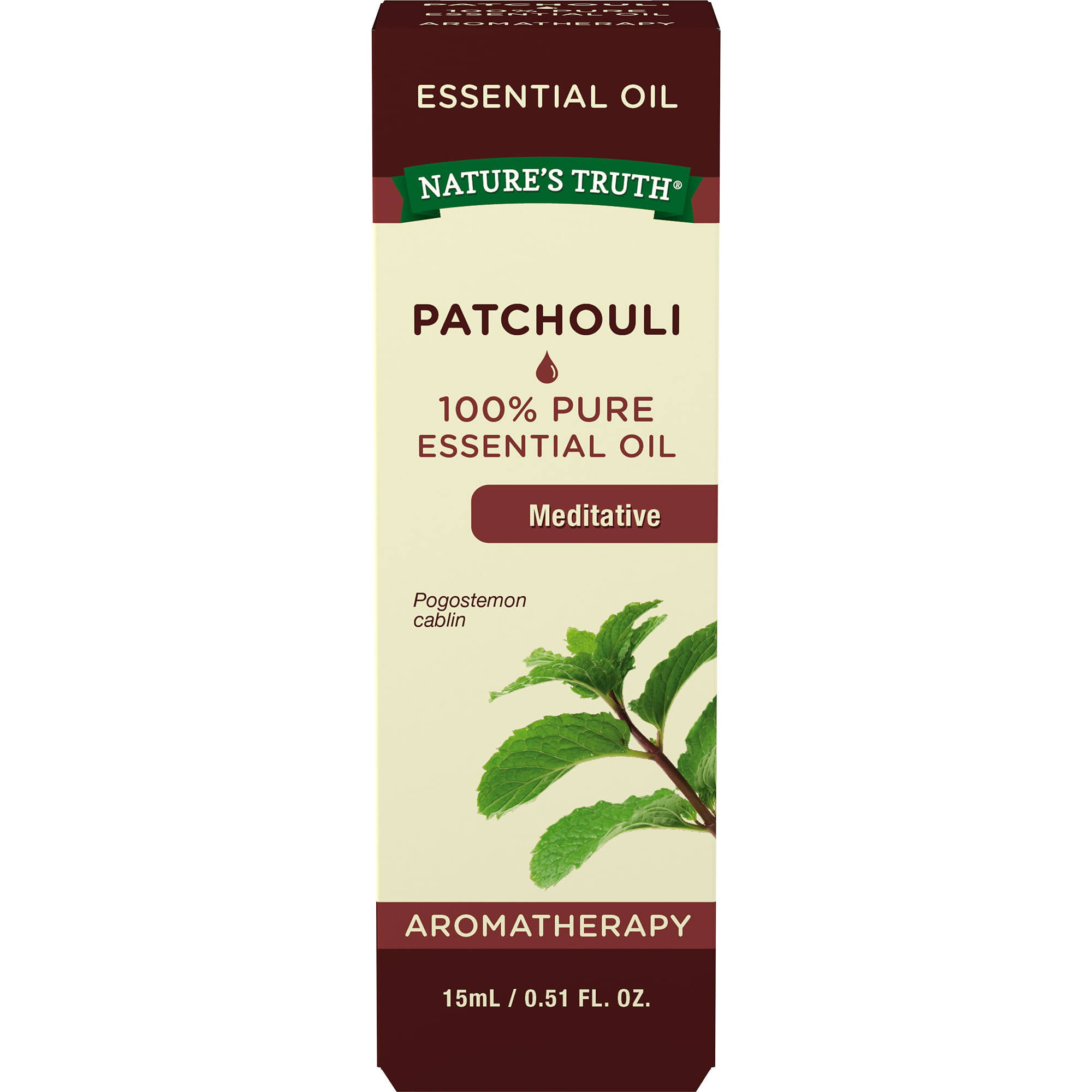 Natures Truth Aromatherapy Essential Oil - Patchouli Dark, 0.51oz