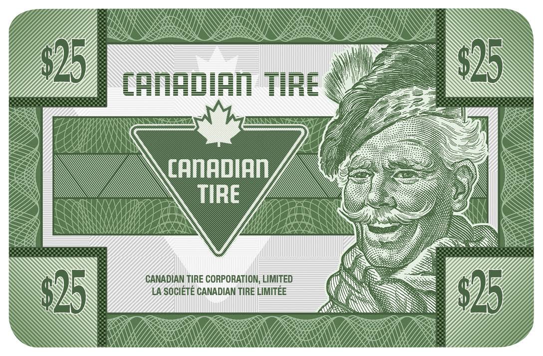 Canadian Tire Gift Card - $25