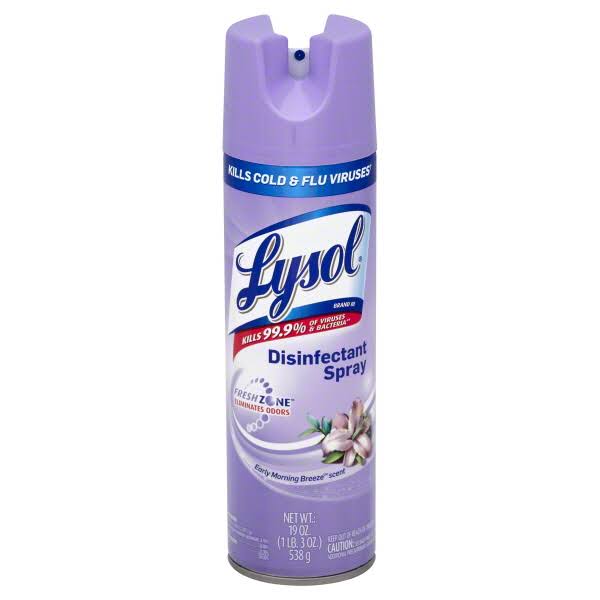 Lysol Disinfectant Spray - Early Morning Breeze,19oz