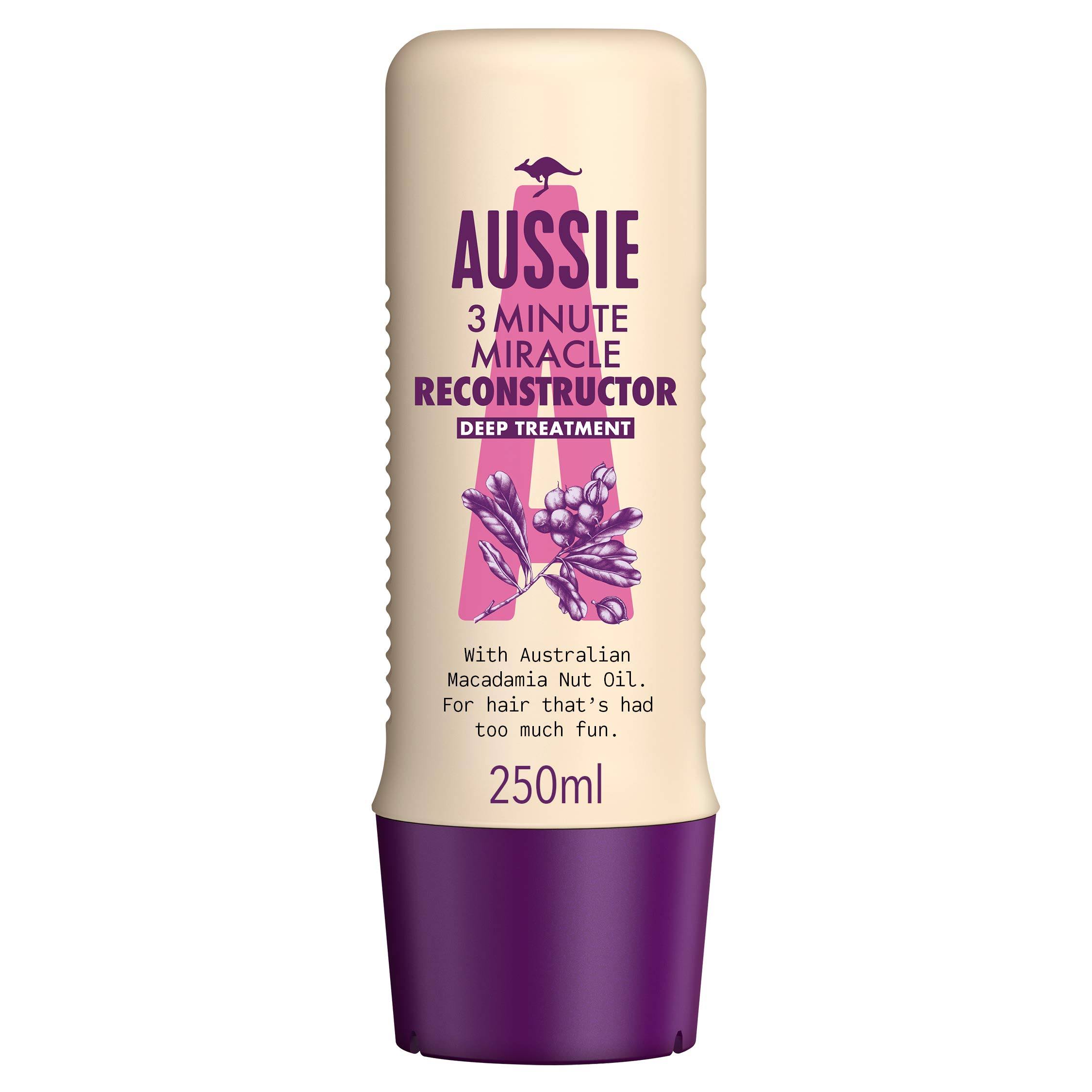 Aussie 3 Minute Miracle Reconstructor Hair Treatment - 250ml