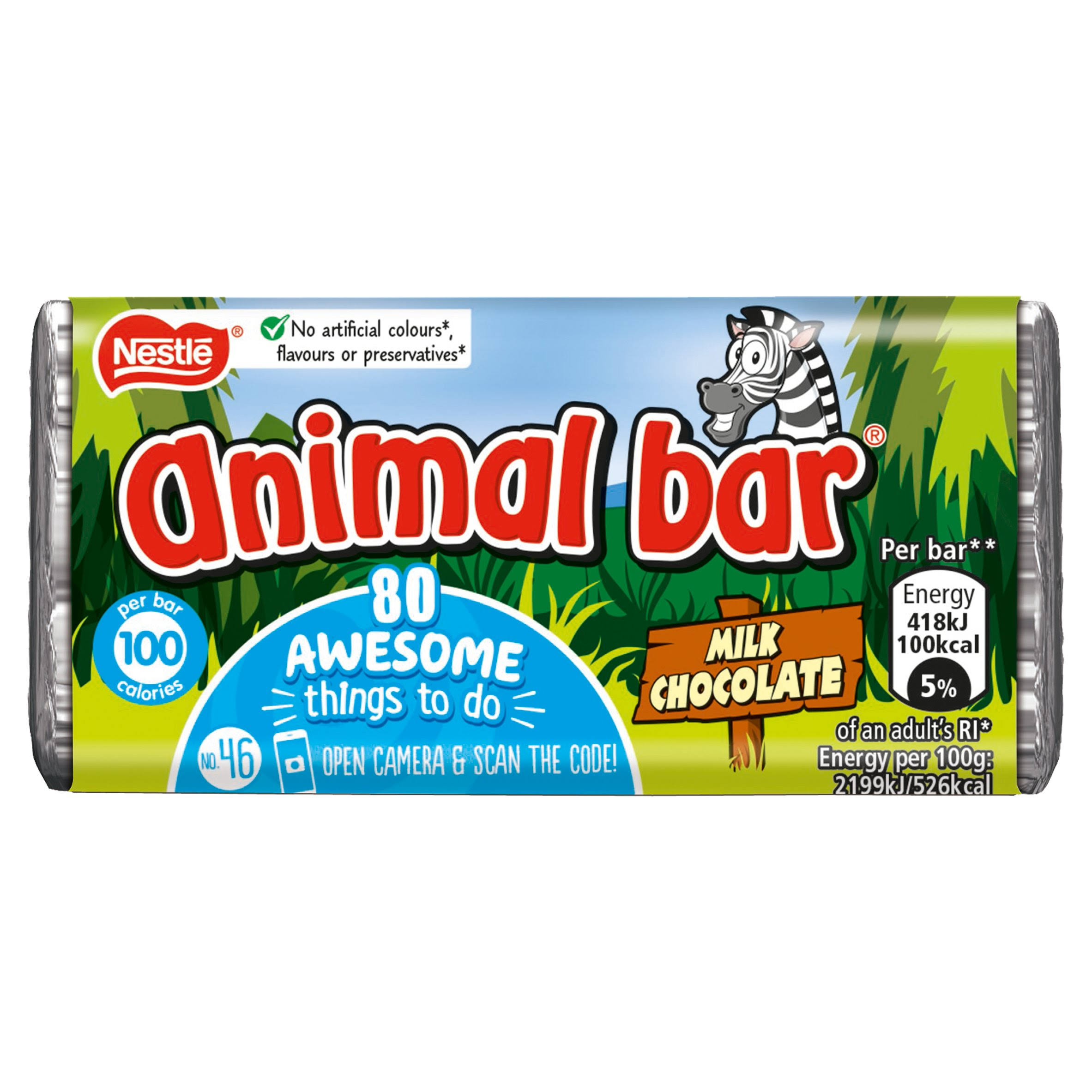 Animal Bar Milk Chocolate Pack