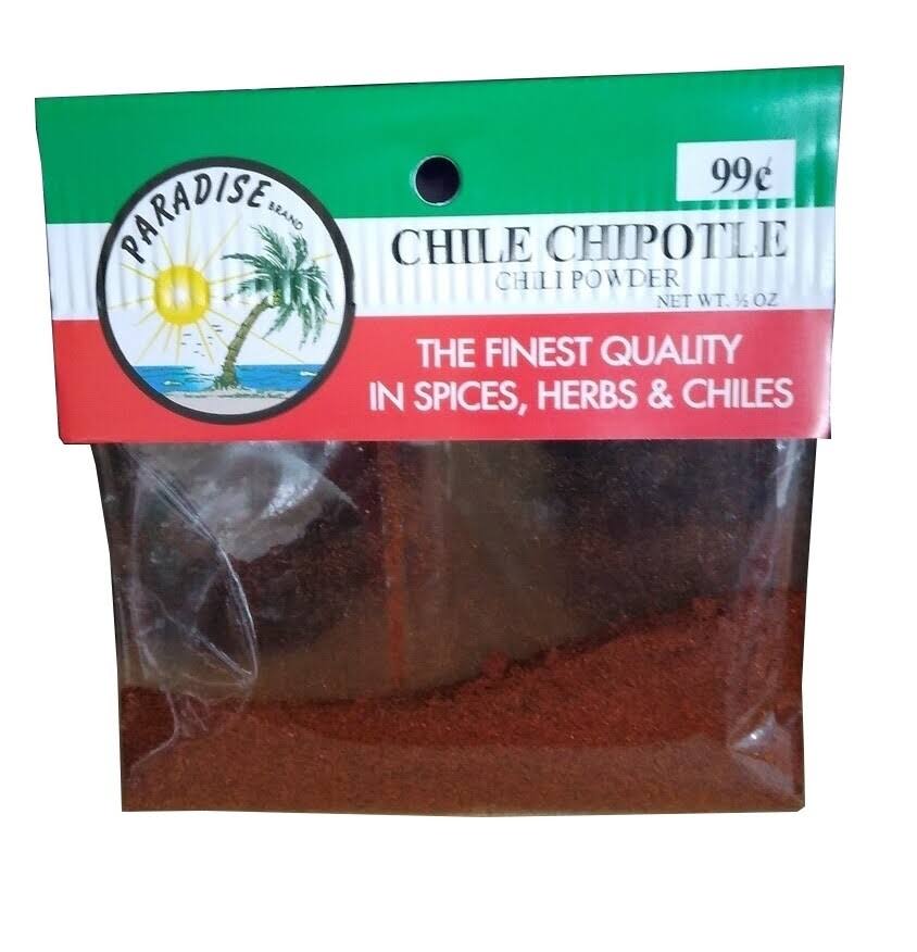 • Spices & Bake Seasoning,Spices Herbs Paradise Chile Chipotle Chili Powder 1/2 oz