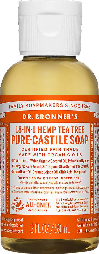 Dr. Bronner's Classic Pure-Castile Soap - Tea Tree
