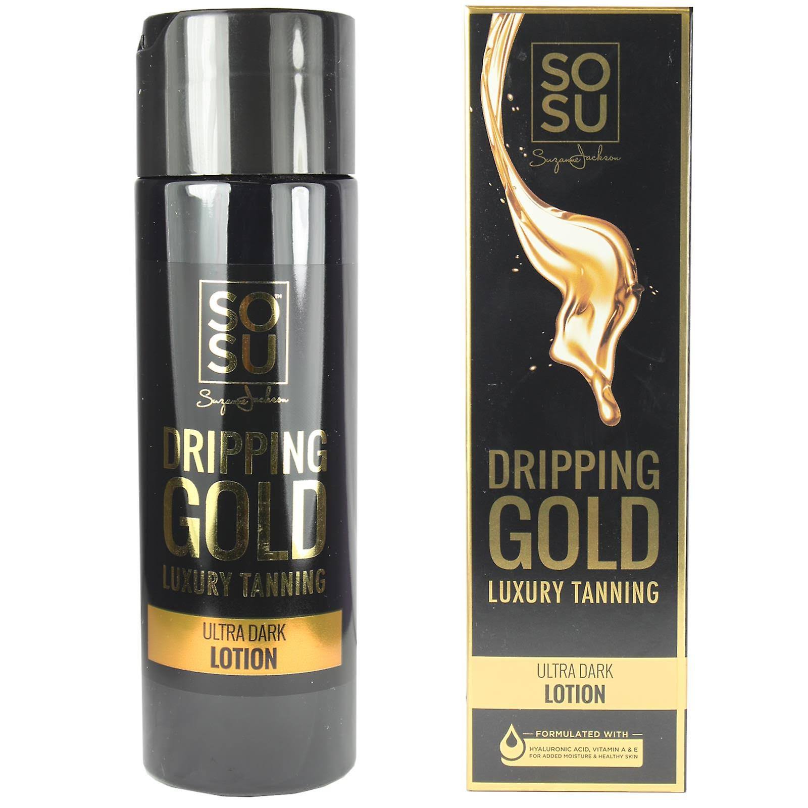 SOSUbySJ Dripping Gold Luxury Tanning Lotion Ultra Dark
