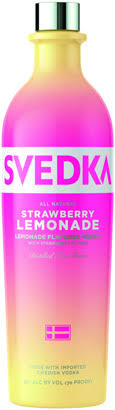 Svedka Vodka, Strawberry Lemonade - 750 ml