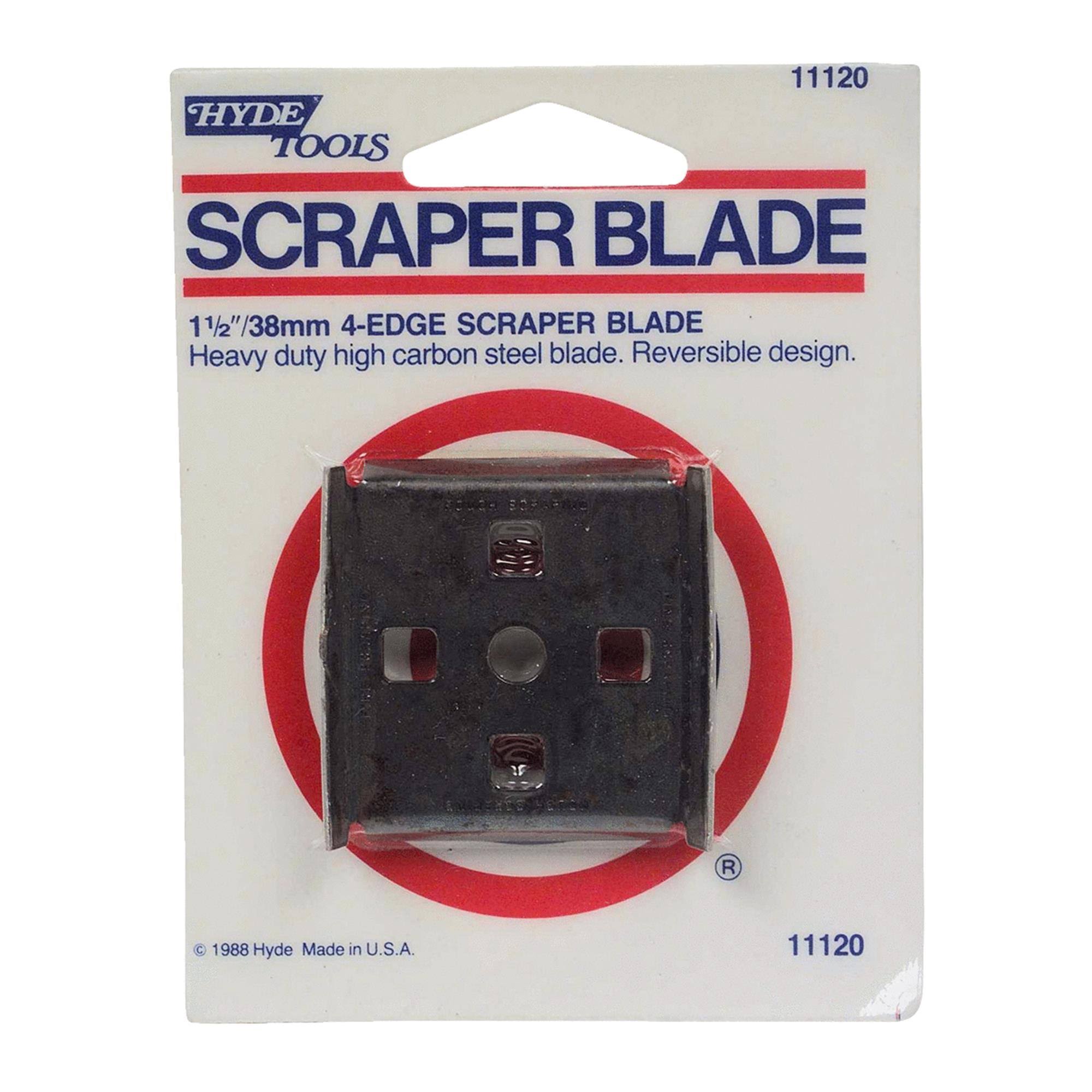 Hyde Tools 4 Edge Scraper Blade - 1-1/2"
