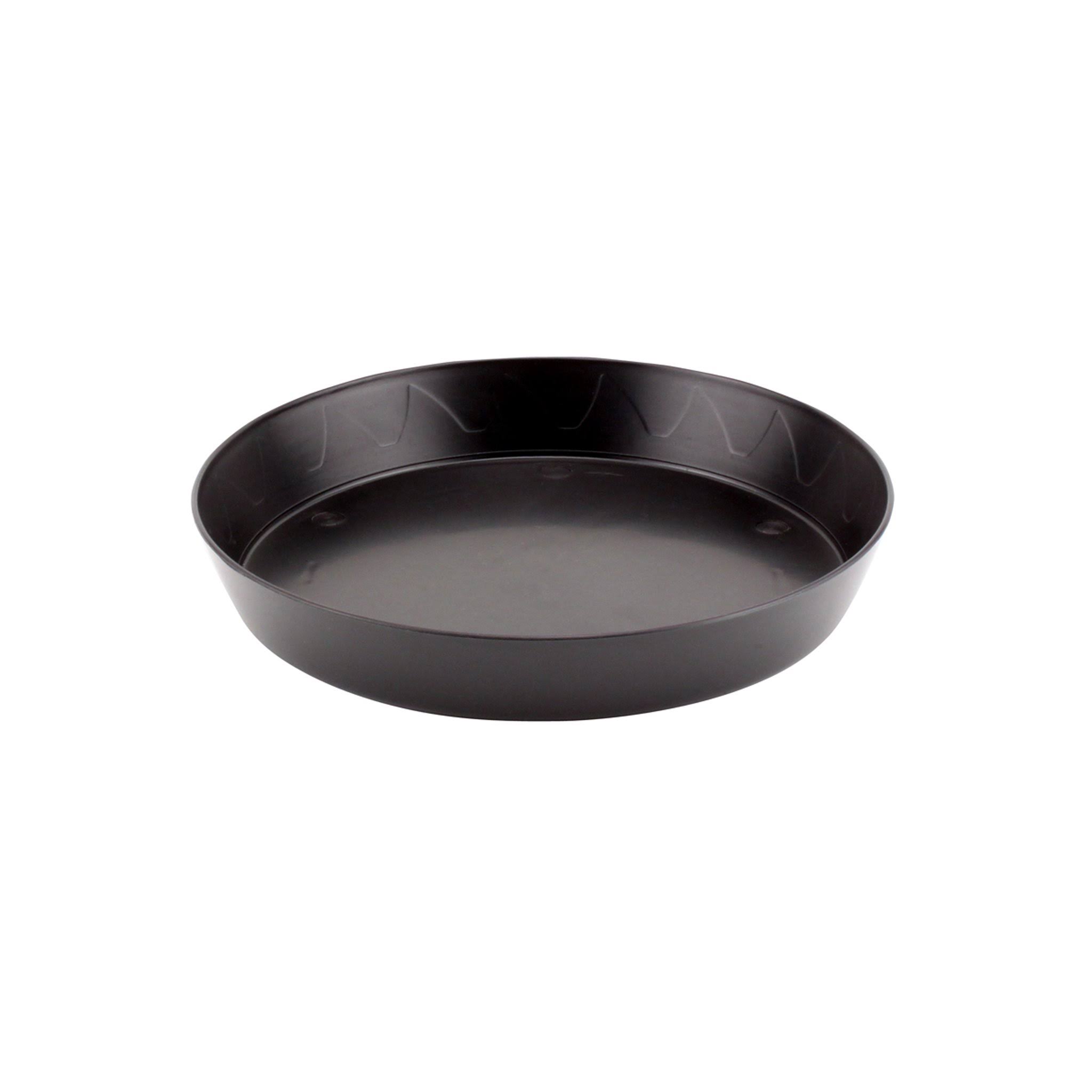 Gro Pro Garden Products Saucer - Black, 10"