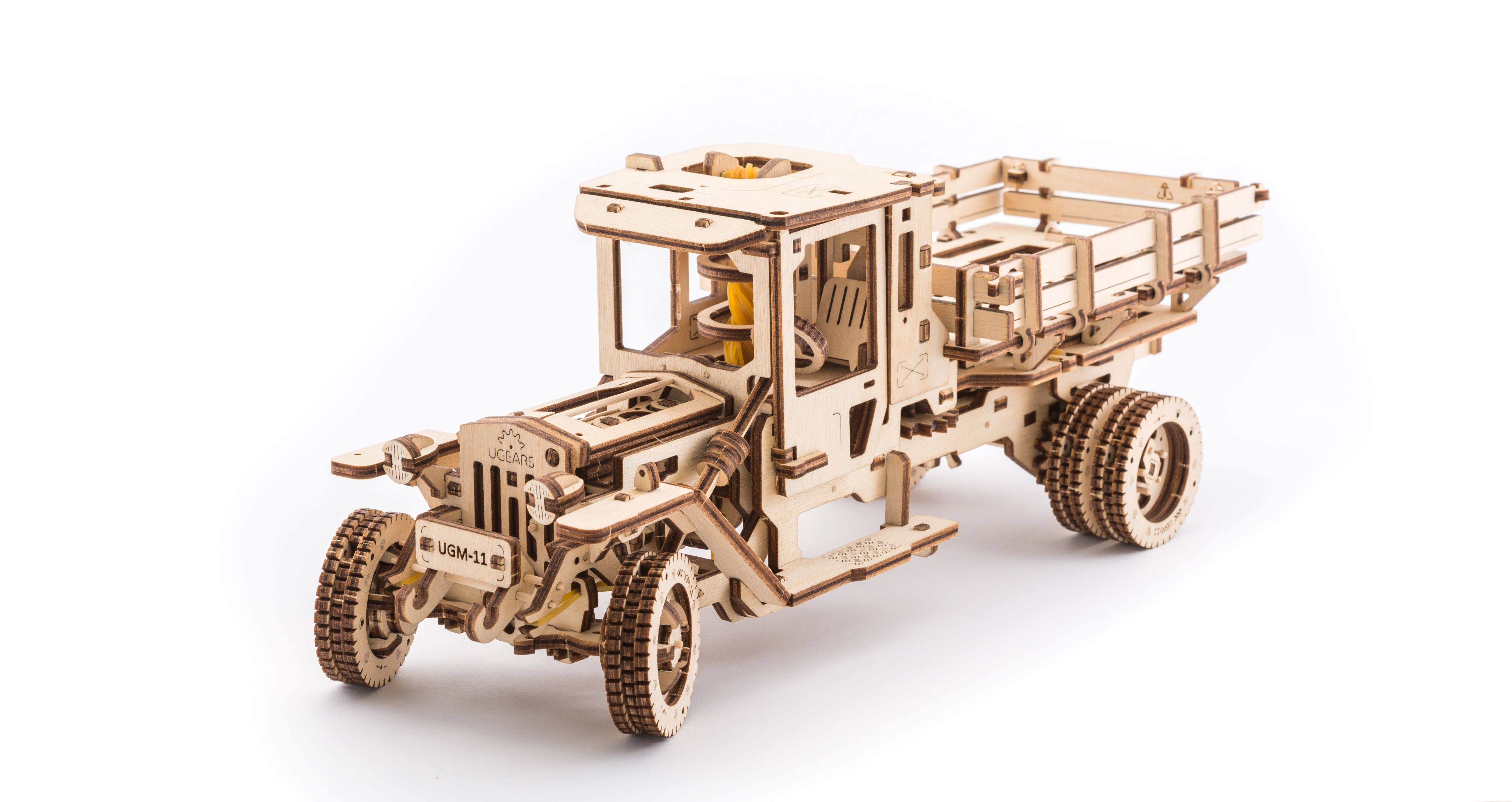 U Gears Ugm11 Mechanical Wooden Model Truck Kit