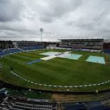 England's chase of 296 against New Zealand is delayed by rain at Headingley ahead of day five