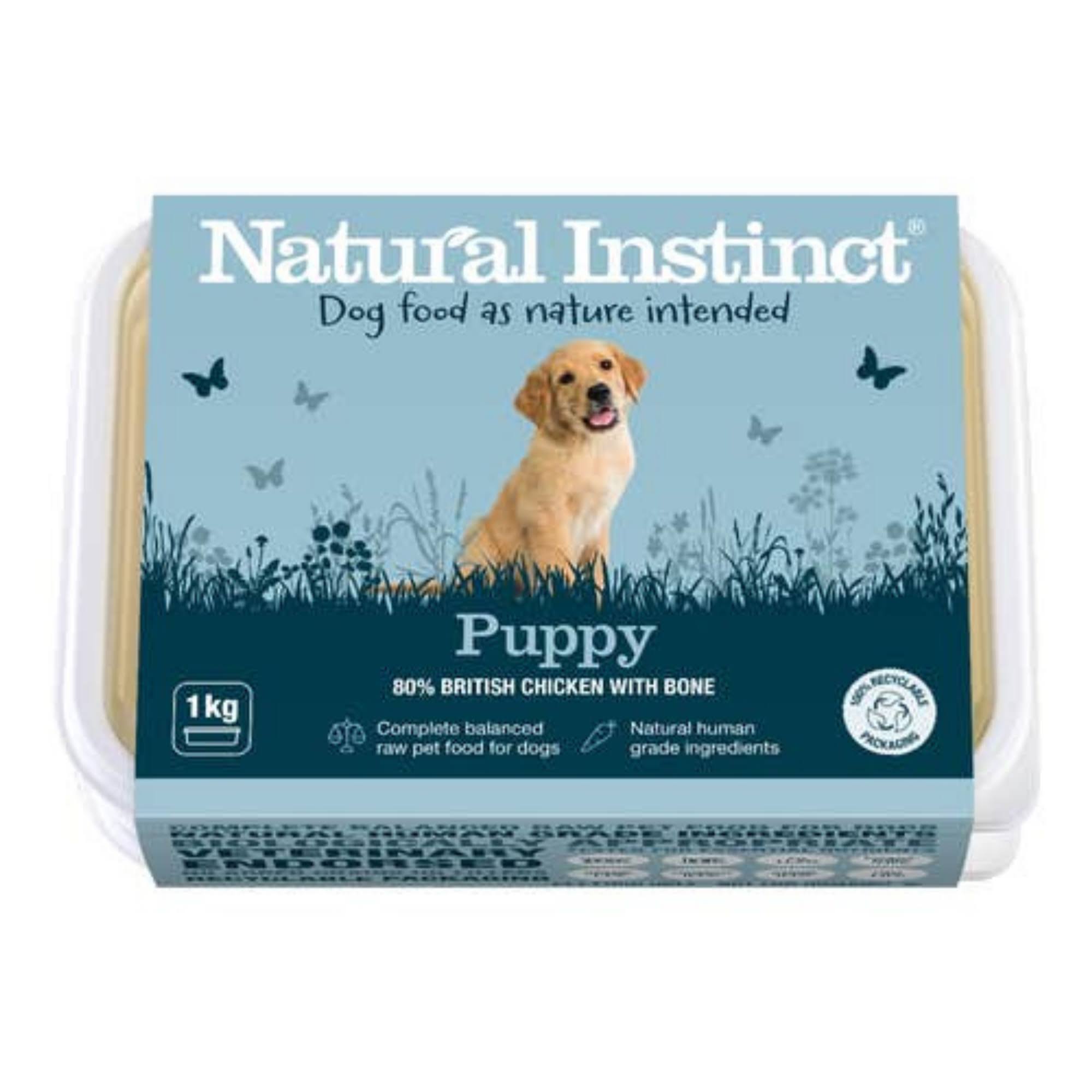 Natural Instinct 1kg Natural Puppy