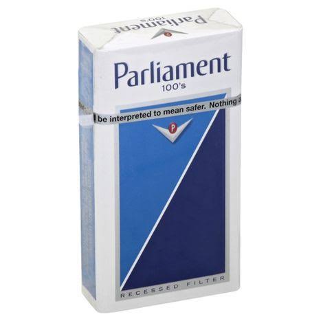 Parliament Cigarettes, Recessed Filter, 100's