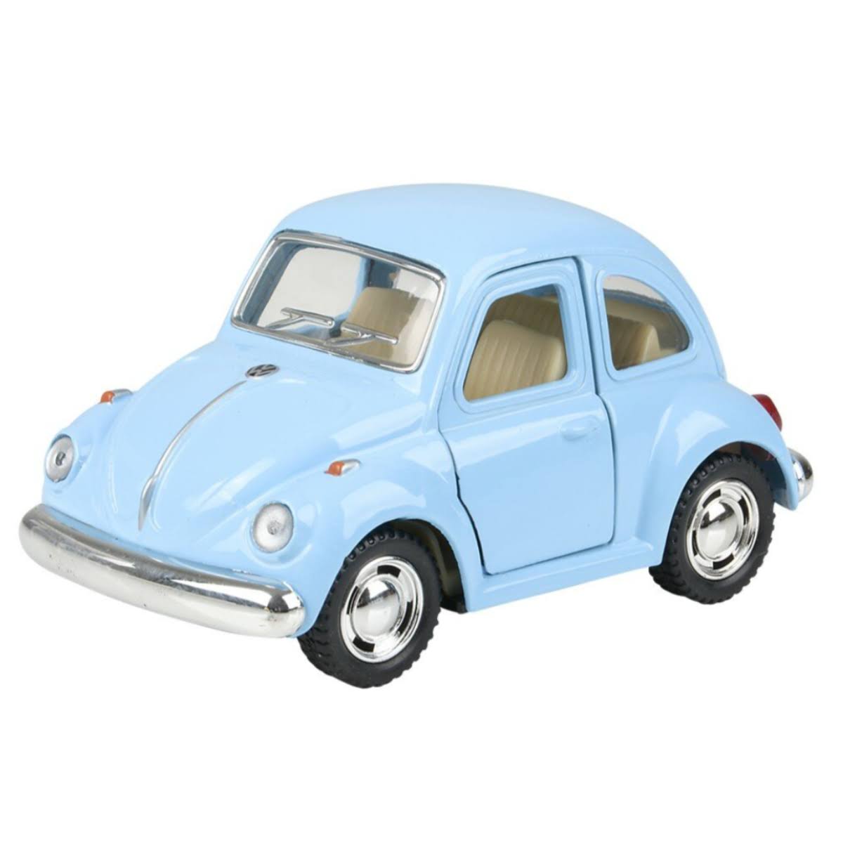 The Toy Network 4" Die-Cast Pull Back 1967 Volkswagen Classic Beetle