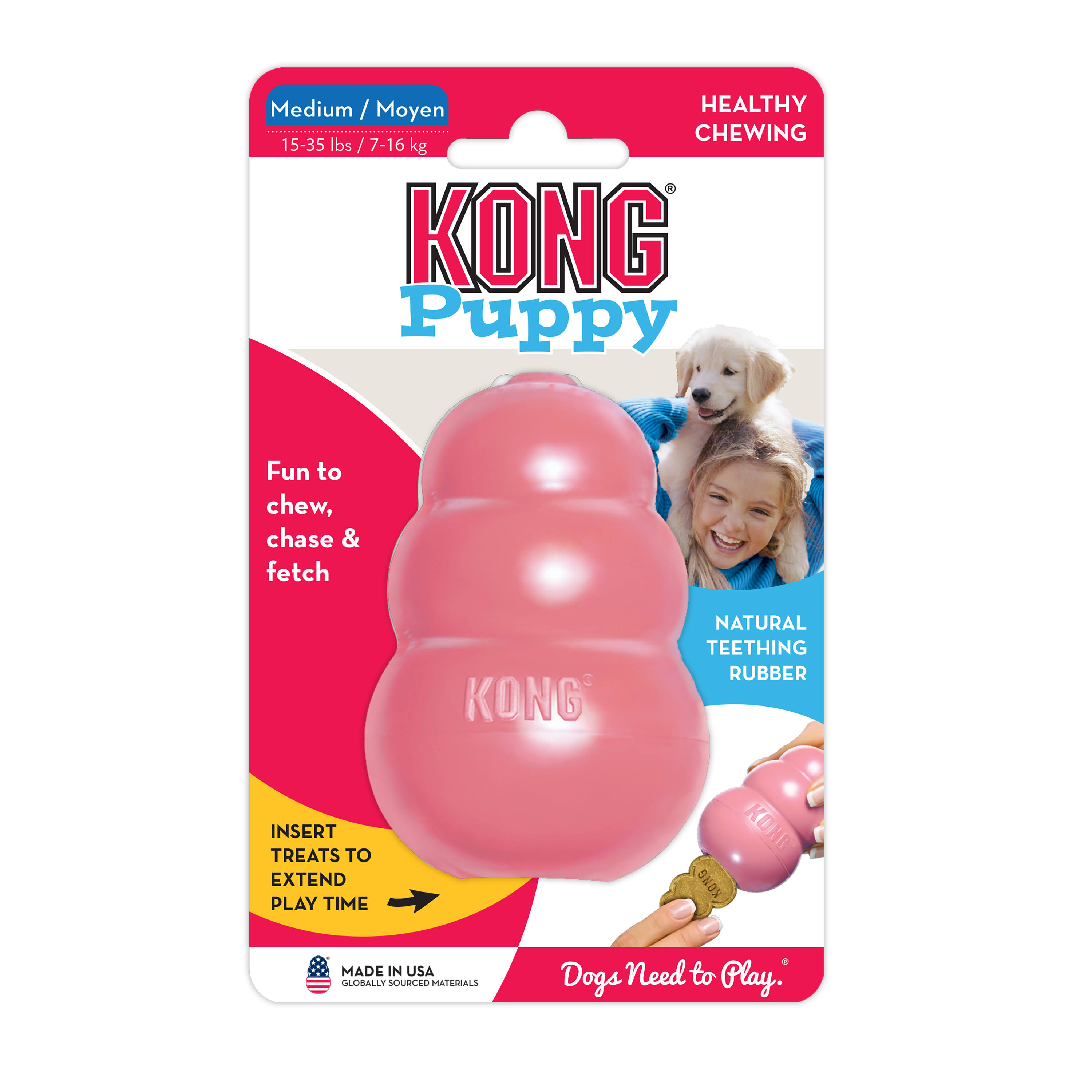 Kong Puppy Toy - Medium