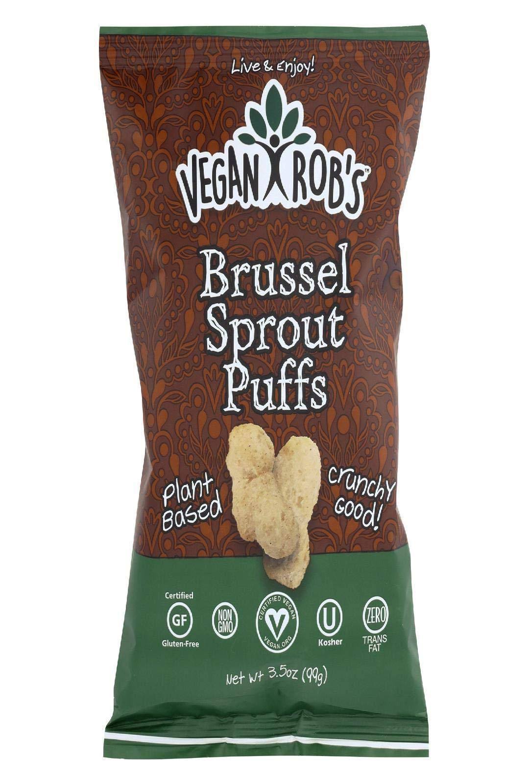 Vegan Rob's Sorghum Puffs, Brussels Sprout - 3.5 oz