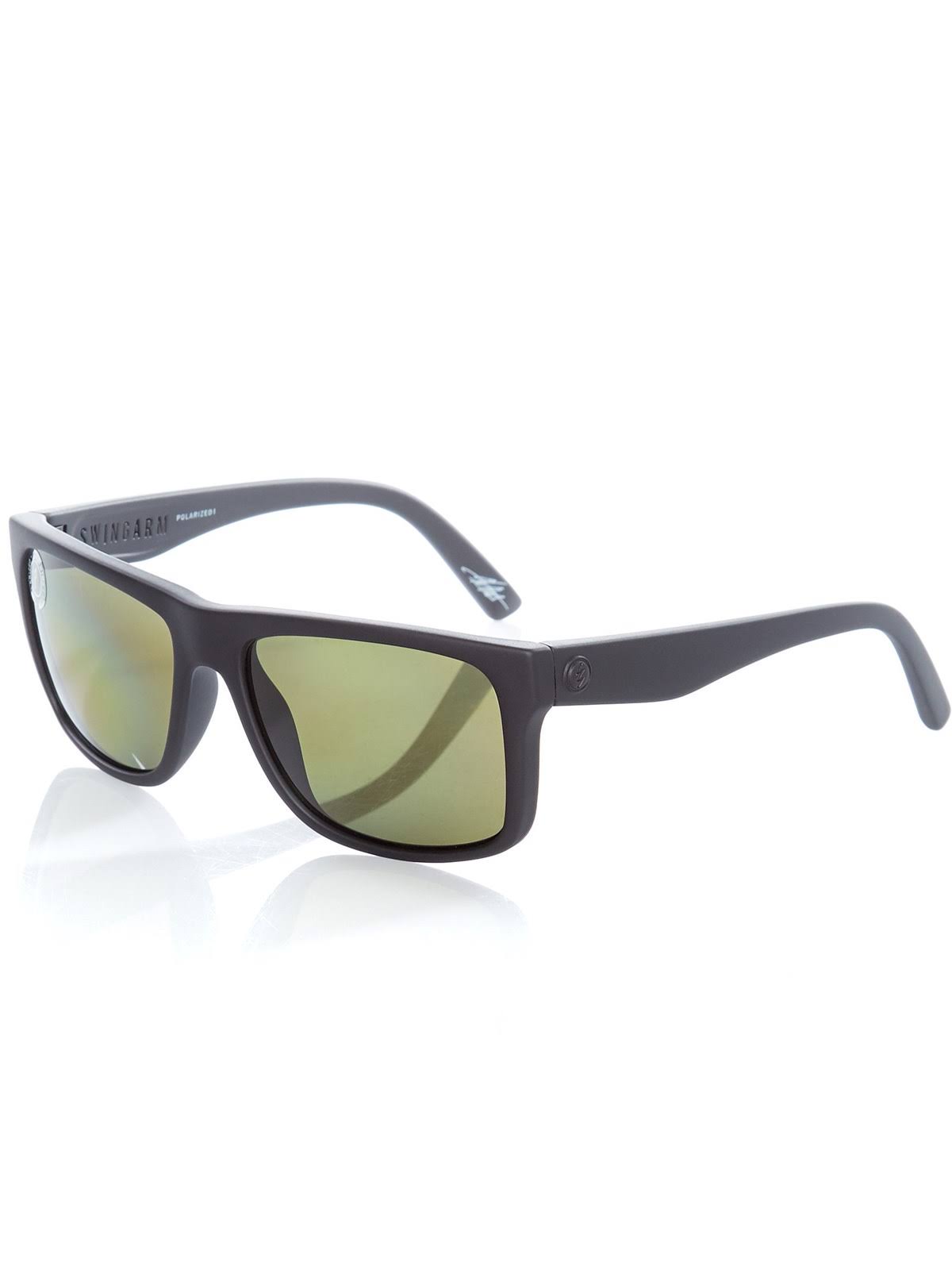 Electric - Swingarm Matte Black Grey Polarized Sunglasses