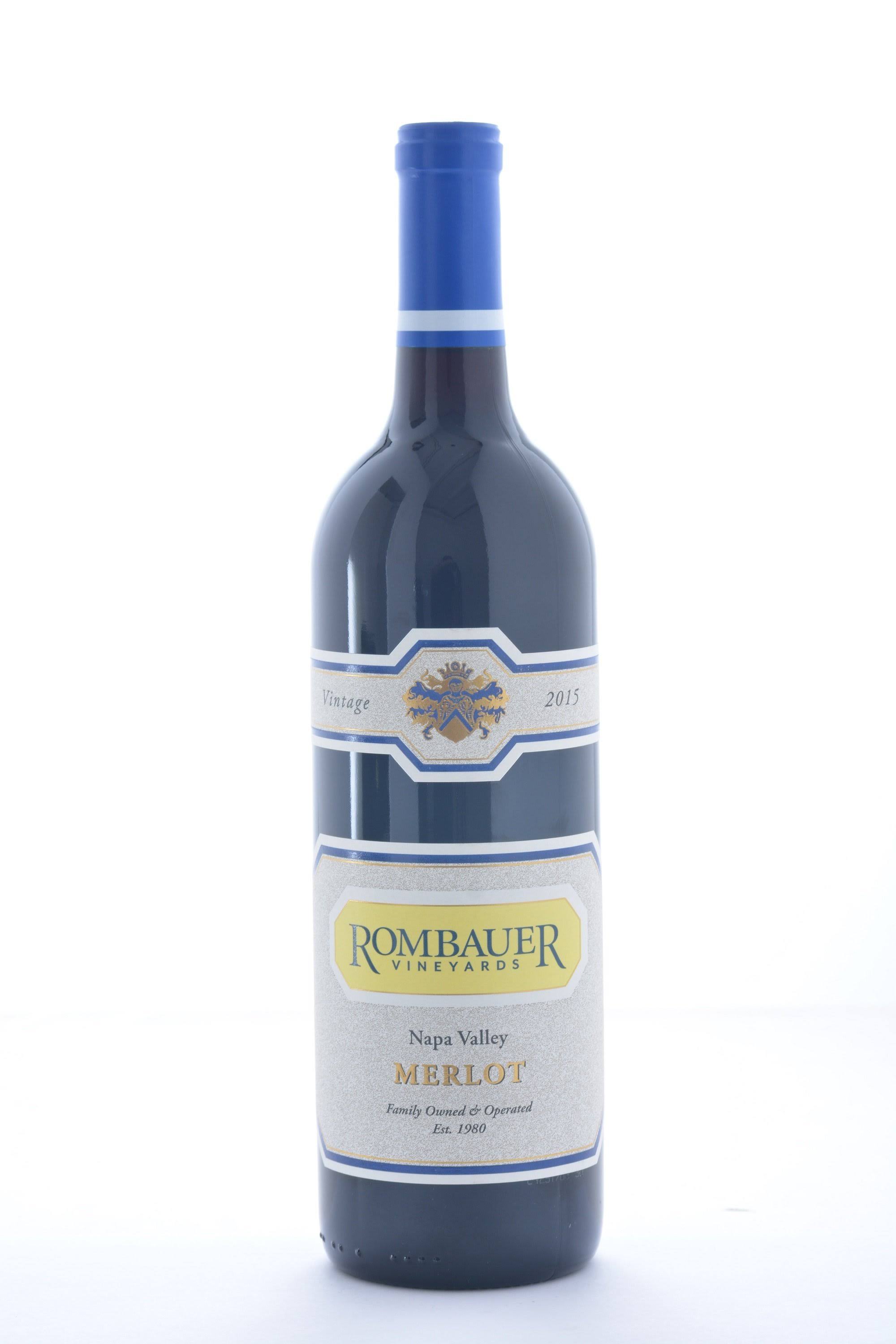 Rombauer Vineyard Carneros Merlot, Napa Valley (Vintage Varies) - 750 ml bottle
