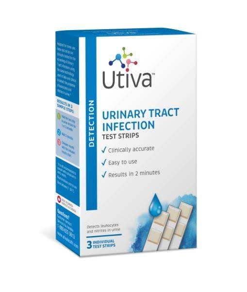 Utiva UTI Test Strips - 3pcs