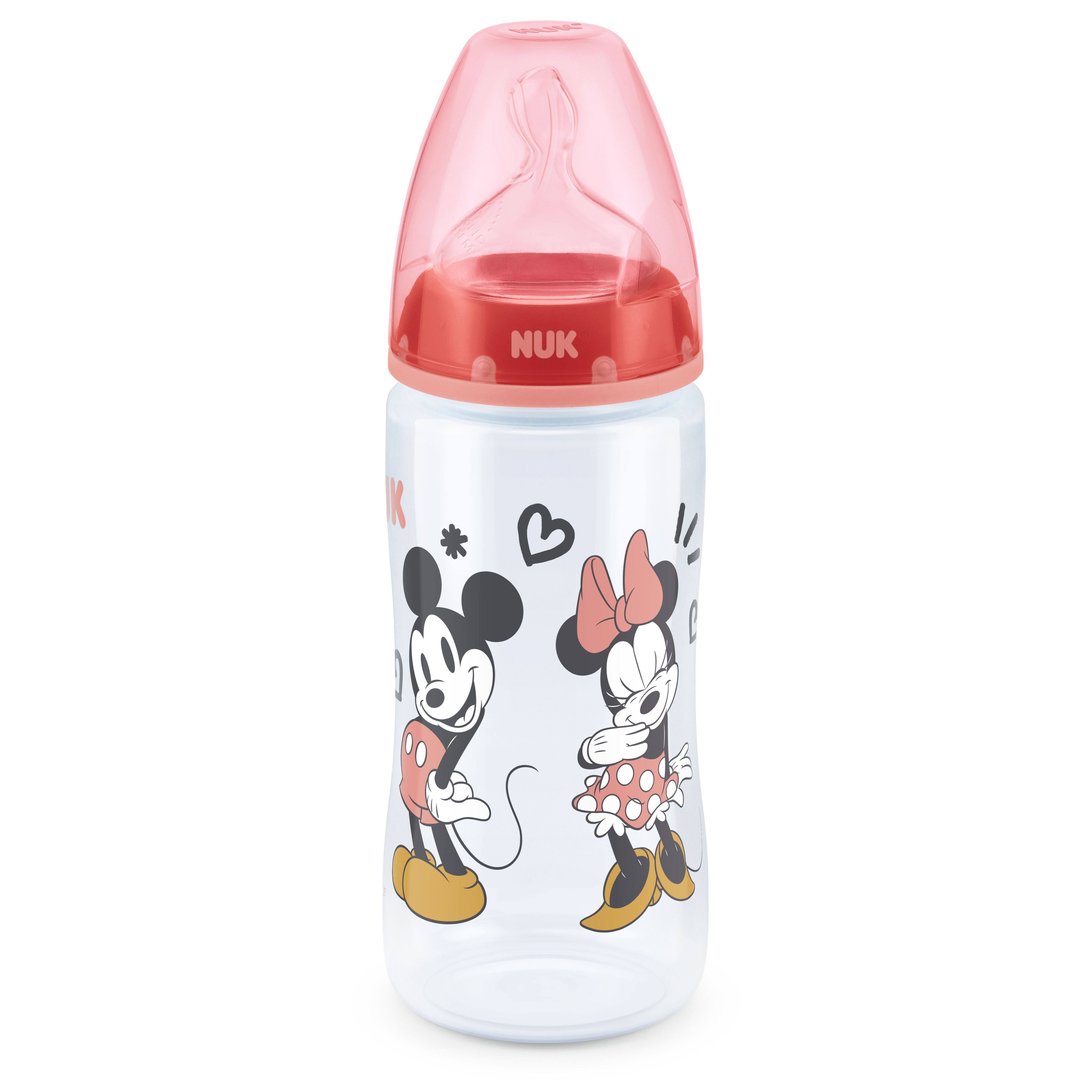 NUK Mickey Mouse Temperature Control Bottle 6-18 Months 300ml