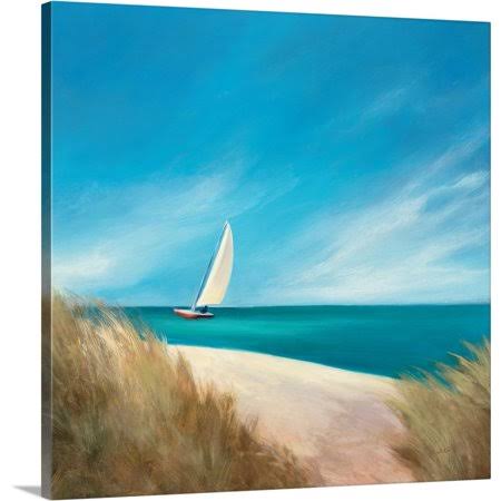 Great Big Canvas | Sunday Sail Canvas Wall Art - 24x24, Size: 24 x 24