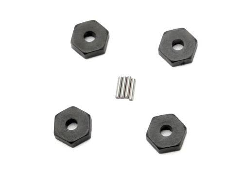 Traxxas Hex Wheel Hubs and Axle pins Set - 4 Pack