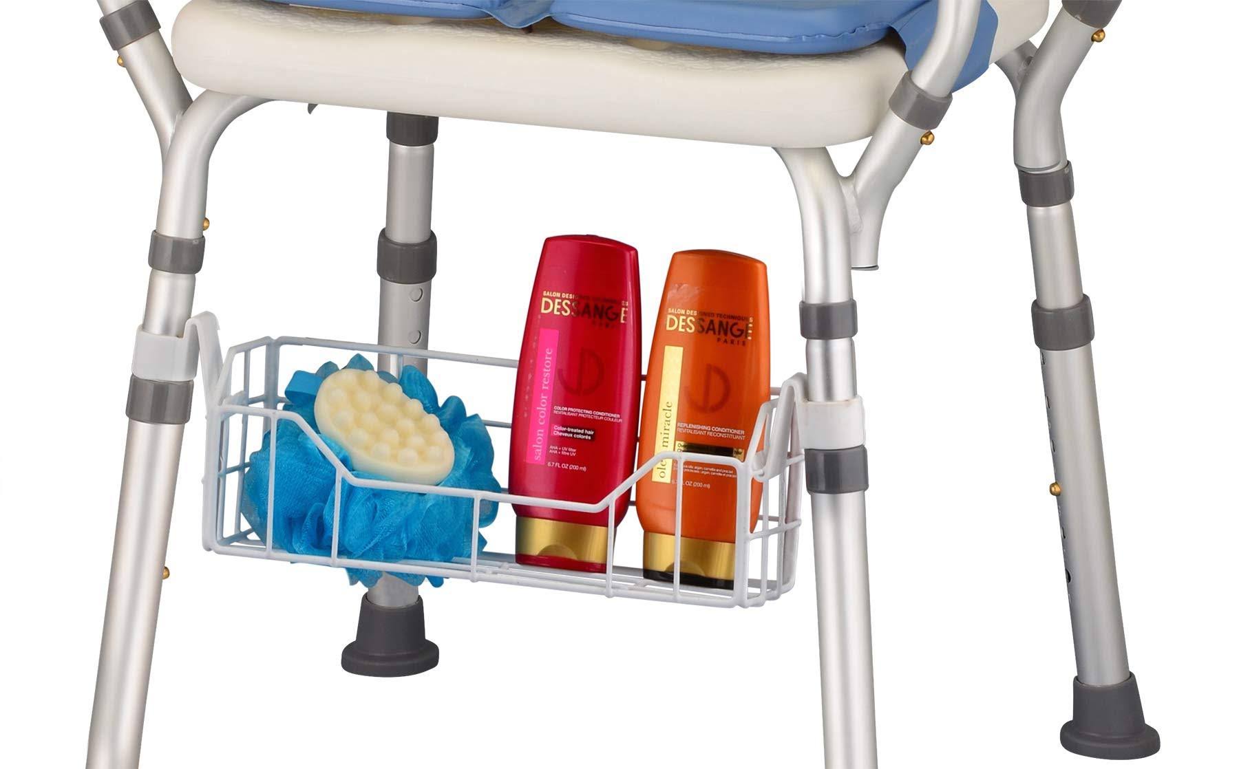 Nova Medical Products Bath Seat Basket - White, 1lb