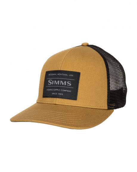 Simms Original Patch Trucker Hat, Dark Bronze