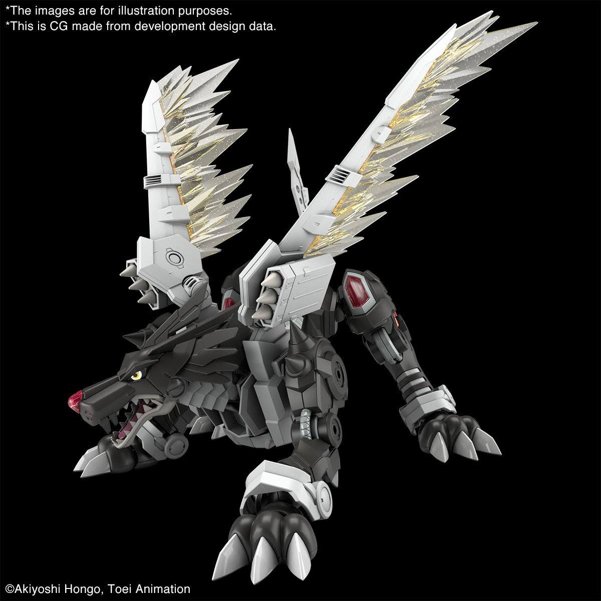 Digimon Figure-rise Standard: Metalgarurumon Black Ver. (Amplified)